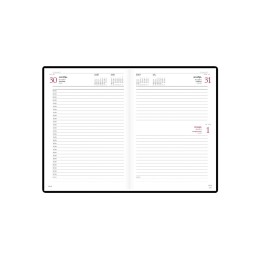 Ежедневник А5 датированный «Velvet» 2025, серый