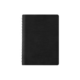 Ежедневник полудатированный А5 "Orbit", черный