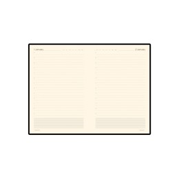 Ежедневник А5 полудатированный «Porto», бордовый (Р)