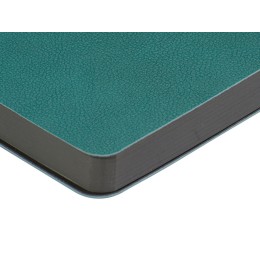 Ежедневник А5 датированный "Boston" 2027, морская волна с серым обрезом