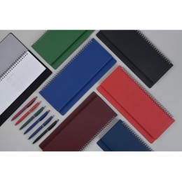 Планинг датированный «Velvet» 2026, красный