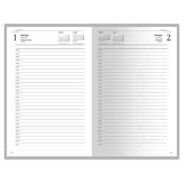 Ежедневник А5 датированный «Бумвинил» 2025, синий