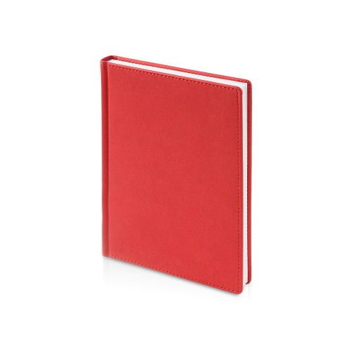 Ежедневник А5 датированный «Velvet» 2026, красный