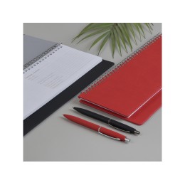 Планинг датированный «Velvet» 2026, красный