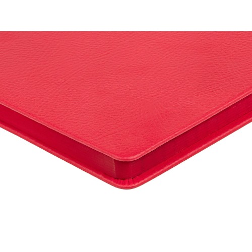 Ежедневник А5 датированный "Megapolis Nappa" на 2026, красный