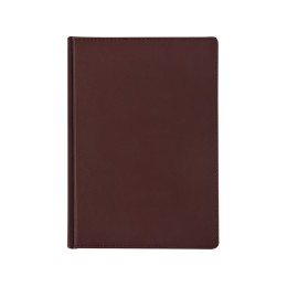 Ежедневник А5 датированный «Velvet» 2026, бордовый