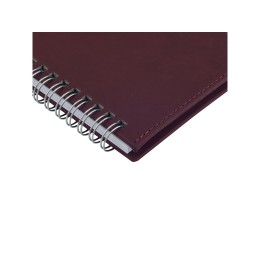 Планинг датированный «Velvet» 2026, бордовый