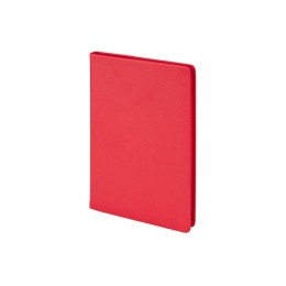 Ежедневник А5 датированный "Megapolis Nappa" на 2026, красный