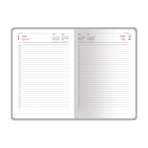 Ежедневник А5 датированный «Sidney Nebraska» 2026, синий (золотой обрез, золотые уголки)