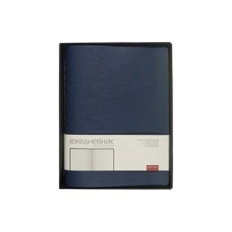 Ежедневник полудатированный А5 "Orbit", синий