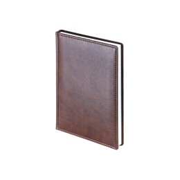 Ежедневник А5 датированный «Velvet» 2025, коричневый
