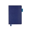 Ежедневник А5 датированный "Boston" 2027, синий с голубым обрезом