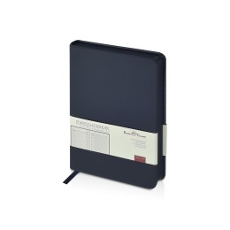 Ежедневник недатированный А6+ "Megapolis Color", темно-синий navy