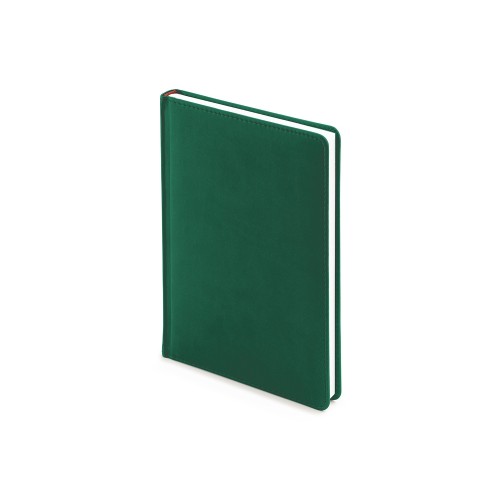 Ежедневник А5 датированный «Velvet» 2025, темно-зеленый