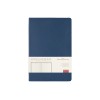 Ежедневник А5 датированный "Megapolis Nappa" на 2026, темно-синий