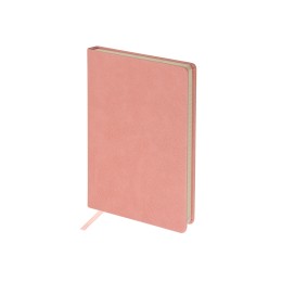 Ежедневник А5 датированный "Megapolis Loft" на 2026, пудровый розовый