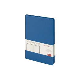 Ежедневник А5 датированный "Megapolis Nappa" на 2026, синий