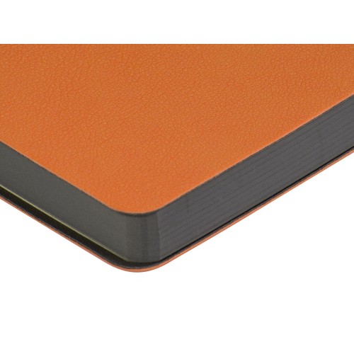 Ежедневник А5 датированный "Boston" 2027, оранжевый с серым обрезом