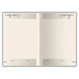 Ежедневник полудатированный А5 "Windsor", коричневый