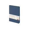 Ежедневник А5 датированный "Megapolis Nappa" на 2026, темно-синий