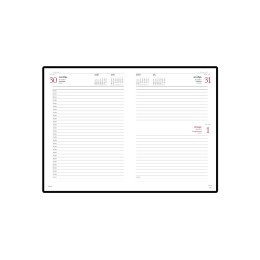 Ежедневник А5 датированный «Velvet» 2025, коричневый