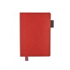 Ежедневник А5 датированный "Boston" 2027, красный с серым обрезом
