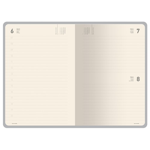 Ежедневник А5 датированный "Megapolis Color" 2026, красный