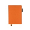 Ежедневник А5 датированный "Boston" 2027, оранжевый с серым обрезом