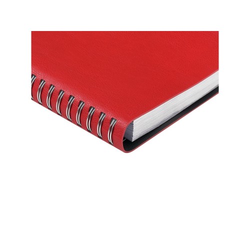 Ежедневник полудатированный А5 "Orbit", красный