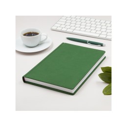 Ежедневник А5 датированный «Velvet» 2026, зеленый