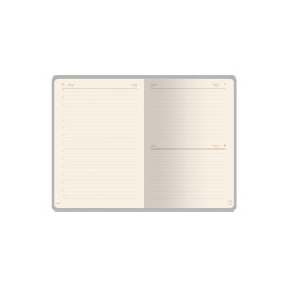 Ежедневник А5 датированный "Boston" 2027, морская волна с серым обрезом