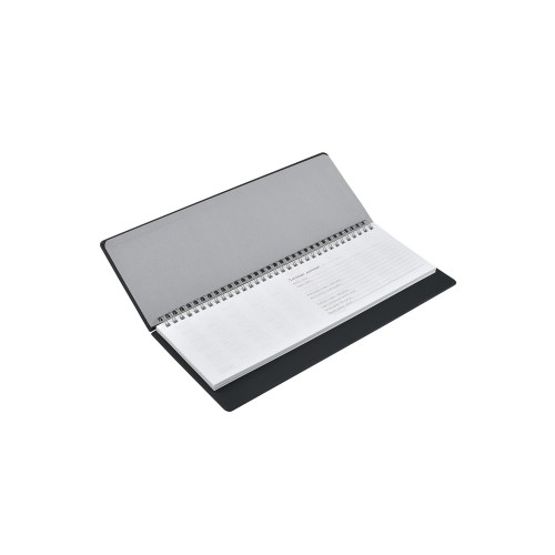 Планинг датированный «Velvet» 2026, черный