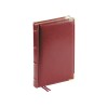 Ежедневник А5 полудатированный «Boss», бордовый