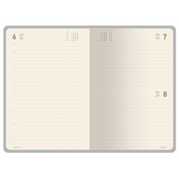 Ежедневник А5 датированный "Megapolis Color" 2026, черный