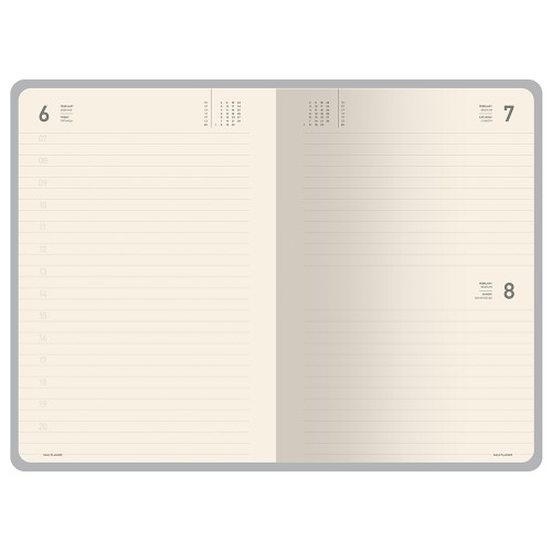 Ежедневник А5 датированный "Megapolis Color" 2026, черный