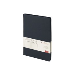 Ежедневник А5 датированный "Megapolis Nappa" на 2026, темно-синий navy