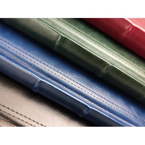 Ежедневник А5 полудатированный «Boss», бордовый