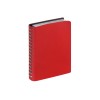 Ежедневник полудатированный А5 "Orbit", красный