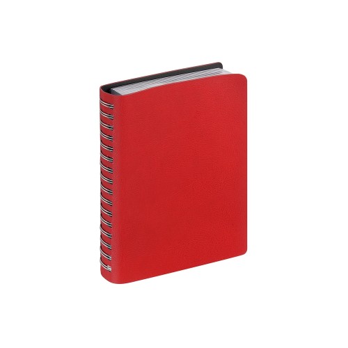 Ежедневник полудатированный А5 "Orbit", красный