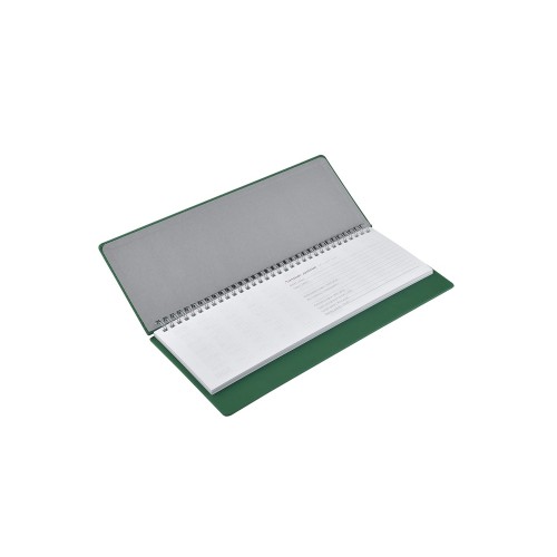 Планинг датированный «Velvet» 2026, зеленый