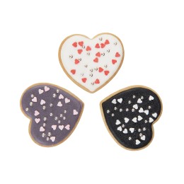 Набор пряников в форме сердец, 55 гр. "Sweethearts"