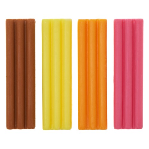 Набор Съедобный пластилин 4 кусочков (без ножа)