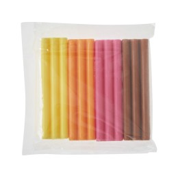 Набор Съедобный пластилин 4 кусочков (без ножа)