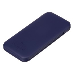 Внешний беспроводной аккумулятор с подсветкой лого «Astro», 10000 mAh, темно-синий (Р)