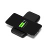 Портативное беспроводное зарядное устройство с док-станцией "Uniq", 10000 mah, черный