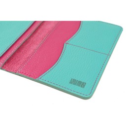 Органайзер Valerie Concept ORG8, фуксия/бирюзовый