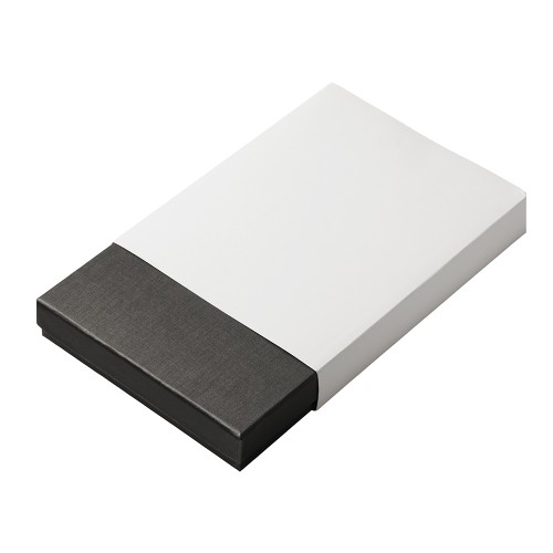 Подарочный набор "Consul": обложка для паспорта и картхолдер, серый