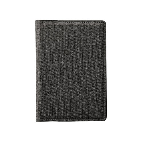 Подарочный набор "Consul": обложка для паспорта и картхолдер, серый