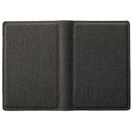 Подарочный набор "Consul": обложка для паспорта и картхолдер, серый