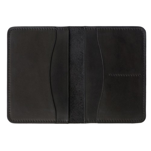 Докхолдер кожаный, черный